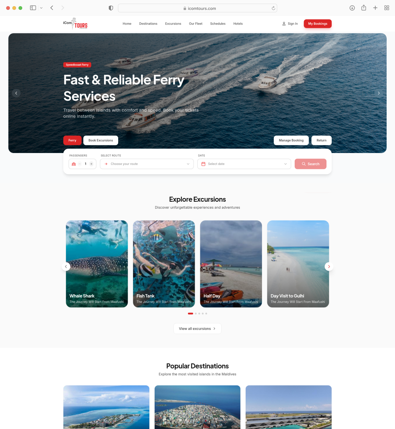 iCom Tours - Ferry & Excursions